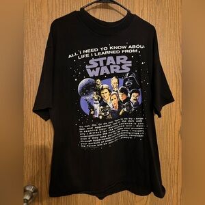 Hanes Black Star Wars Graphic Tee ⭐️